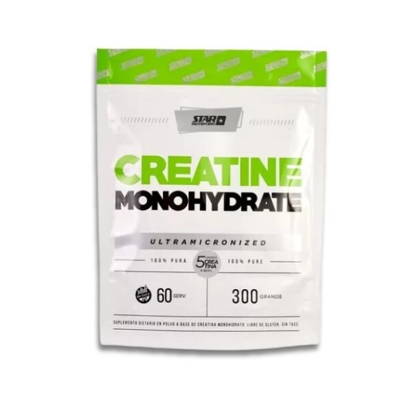 Creatina Monohidratada Star Nutrition 300 Gr Doypack