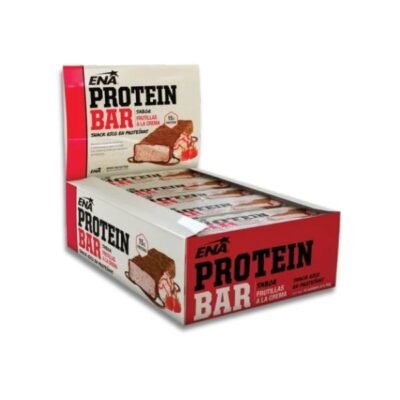 ENA Sport Barra Protein Bar Frutillas a La Crema 16 Barras