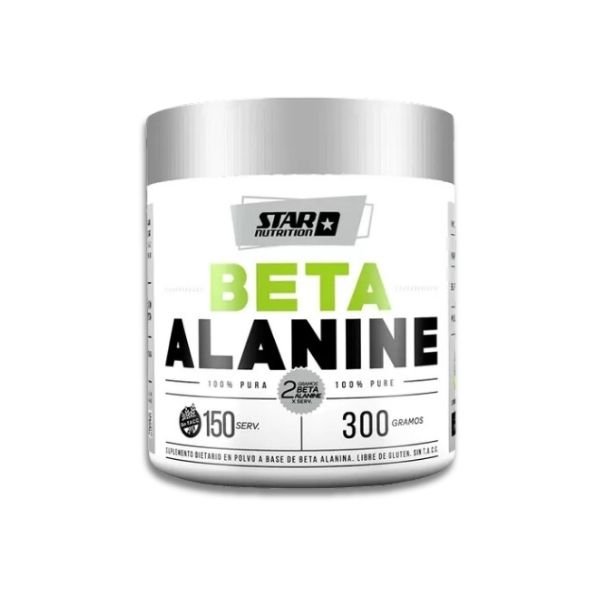 Beta Alanina 300g Star Nutrition Sin sabor