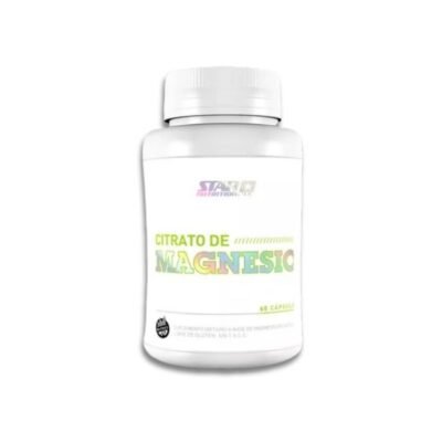 Citrato De Magnesio 500grs X 60 Capsulas - Star Nutrition Sabor Sin sabor