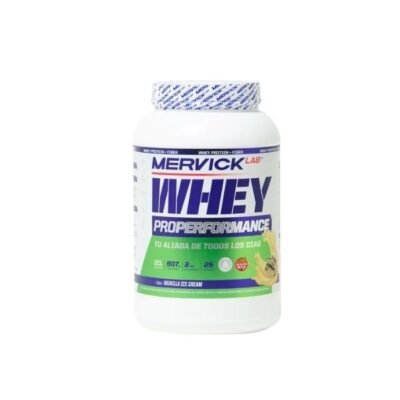 Mervick Whey Pro Performance Proteína Strawberry 907g Sabor FRUTILLA - VAINILLA - CHOCOLATE