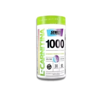 Carnitina Star Nutrition X 60 Capsulas - Quemador De Grasas Sabor Sin sabor
