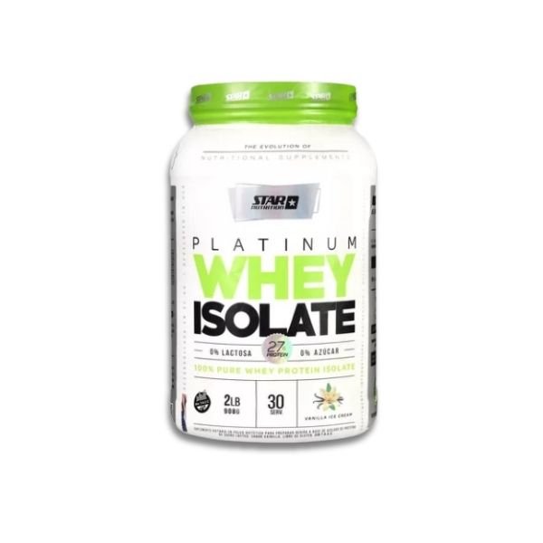 Star Nutrition Platinum Whey Isolate Proteínas