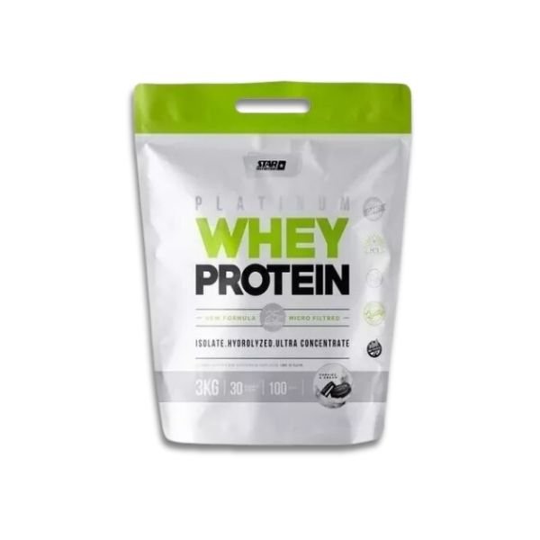 Suplemento en Polvo Star Nutrition Platinum Whey Protein -  Sachet de 3kg
