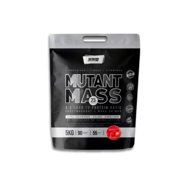 Mutant Mass 5 Kg Ganador De Masa Muscular Star Nutrition Sabor Frutilla
