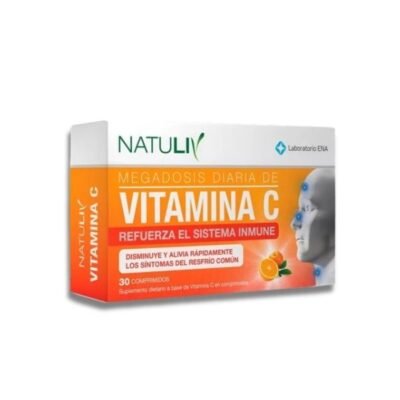 Natuliv Vitamina C Comprimidos X 30 Unidades Sabor Sin sabor